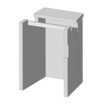 Šamotová komora komplet KV 025F R01 